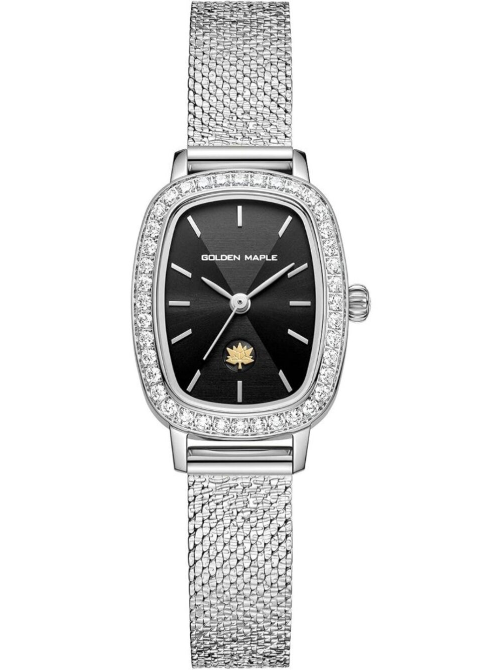 Elegant Dainty Women's Watch - Golden Maple Timepiece, Stylish & Chic Accessory